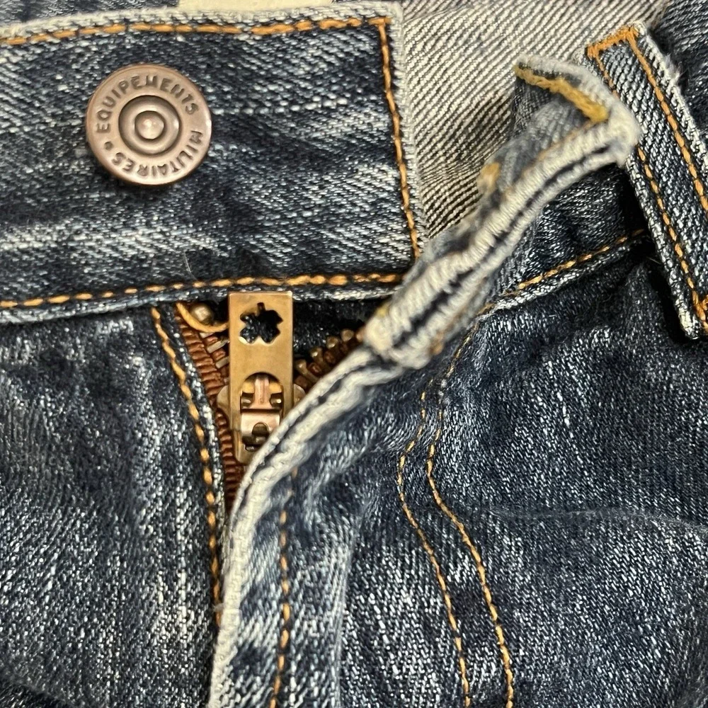 Lucky Brand Fender Denim Blue Jeans American Made Dungarees Classic Men 36x32